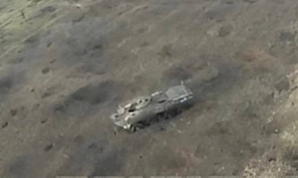 БТР-80 - поврежден и брошен