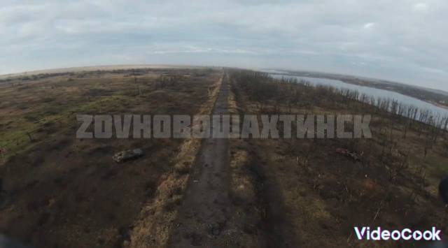 БТР-80 - поврежден и брошен