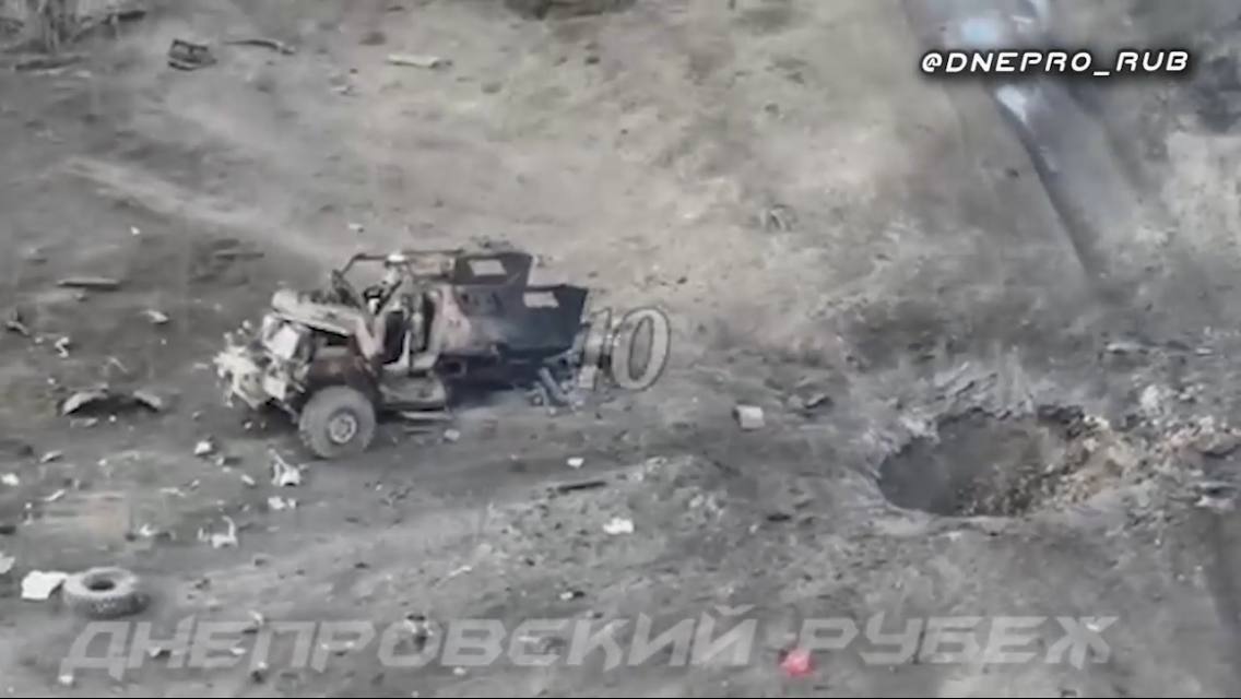 International MaxxPro - уничтожен