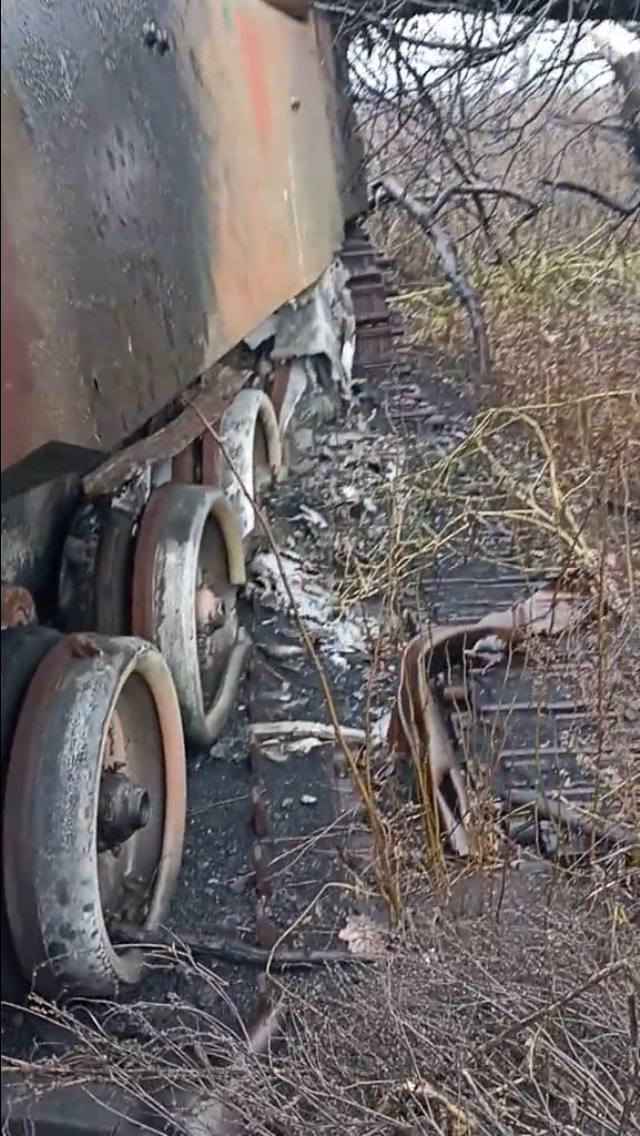 M109A4BE - уничтожена