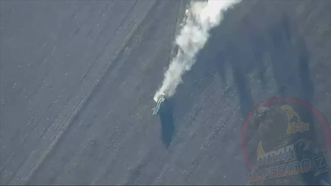 9А310М1 Бук-М1 - поражен