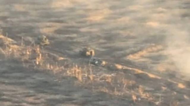 Козак-2М1 - поврежден и брошен
