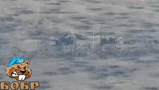 Козак-2М1 - поврежден и брошен