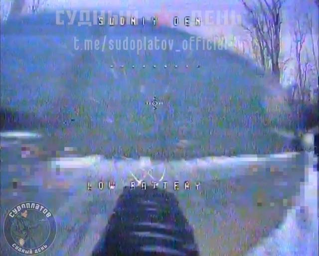 Удар по Toyota Land Cruiser 60 FPV-дроном пp. «Судный день»