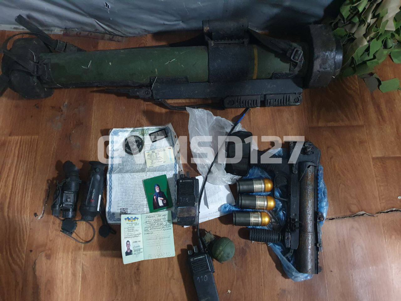 Жёсткие кадры с фронта: Результат зачистки блиндажа бойцами 127 мсд на стыке Запорожья и ДНР