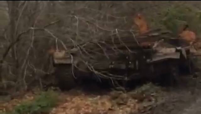 Т-64БВ - уничтожен