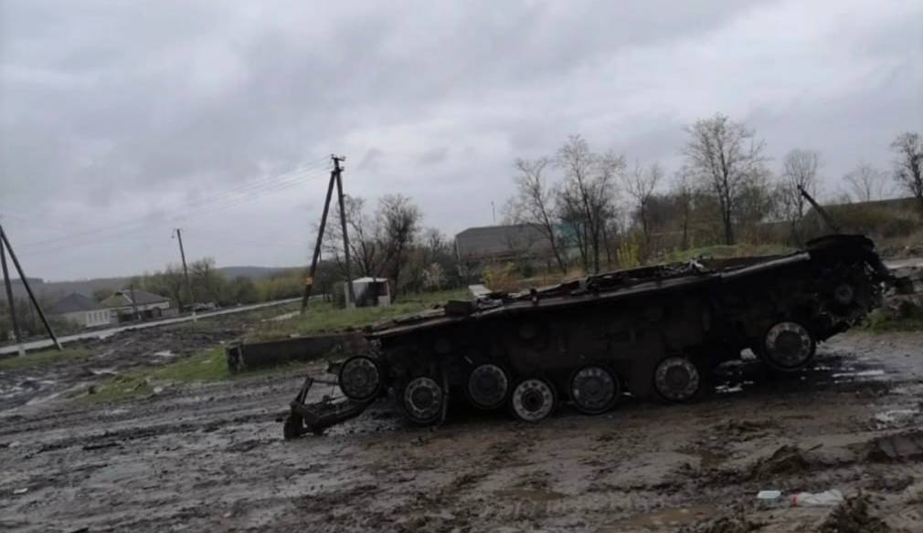 Т-64БВ - уничтожен