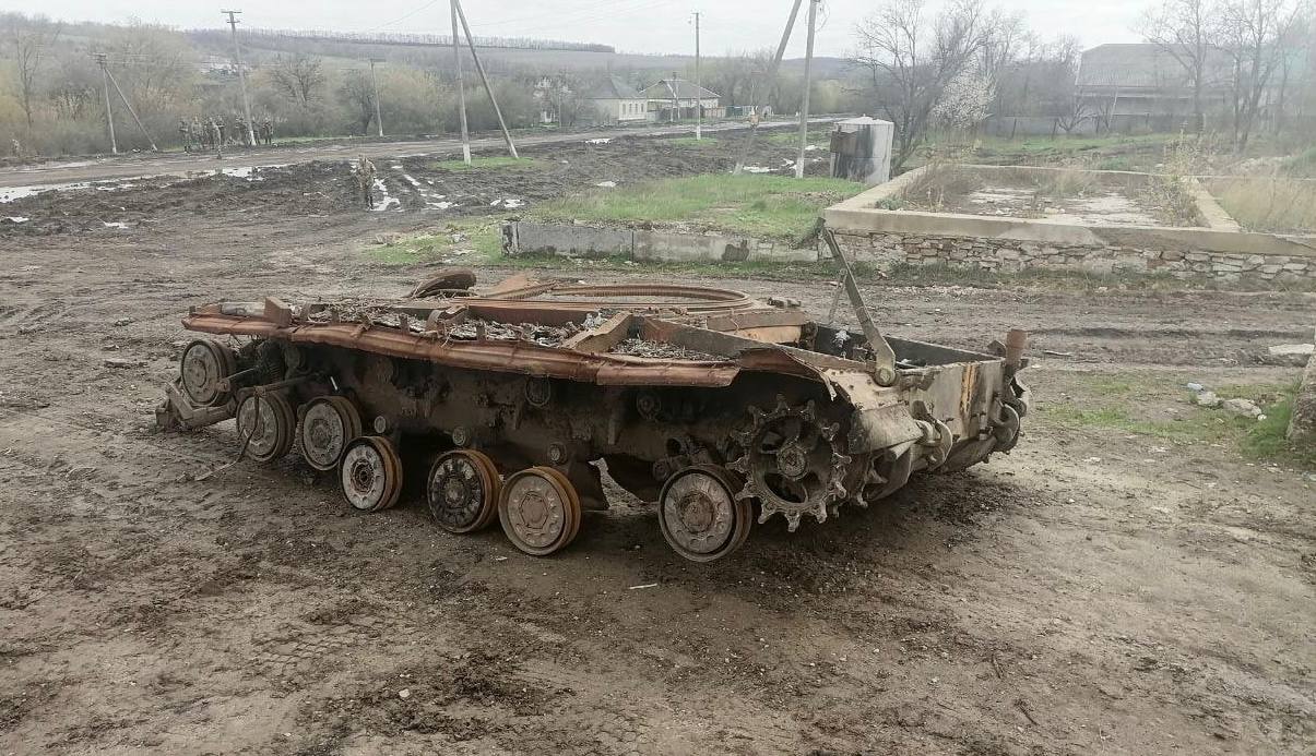 Т-64БВ - уничтожен