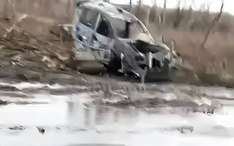 Как Mitsubishi L200 IV ВСУ был потерян