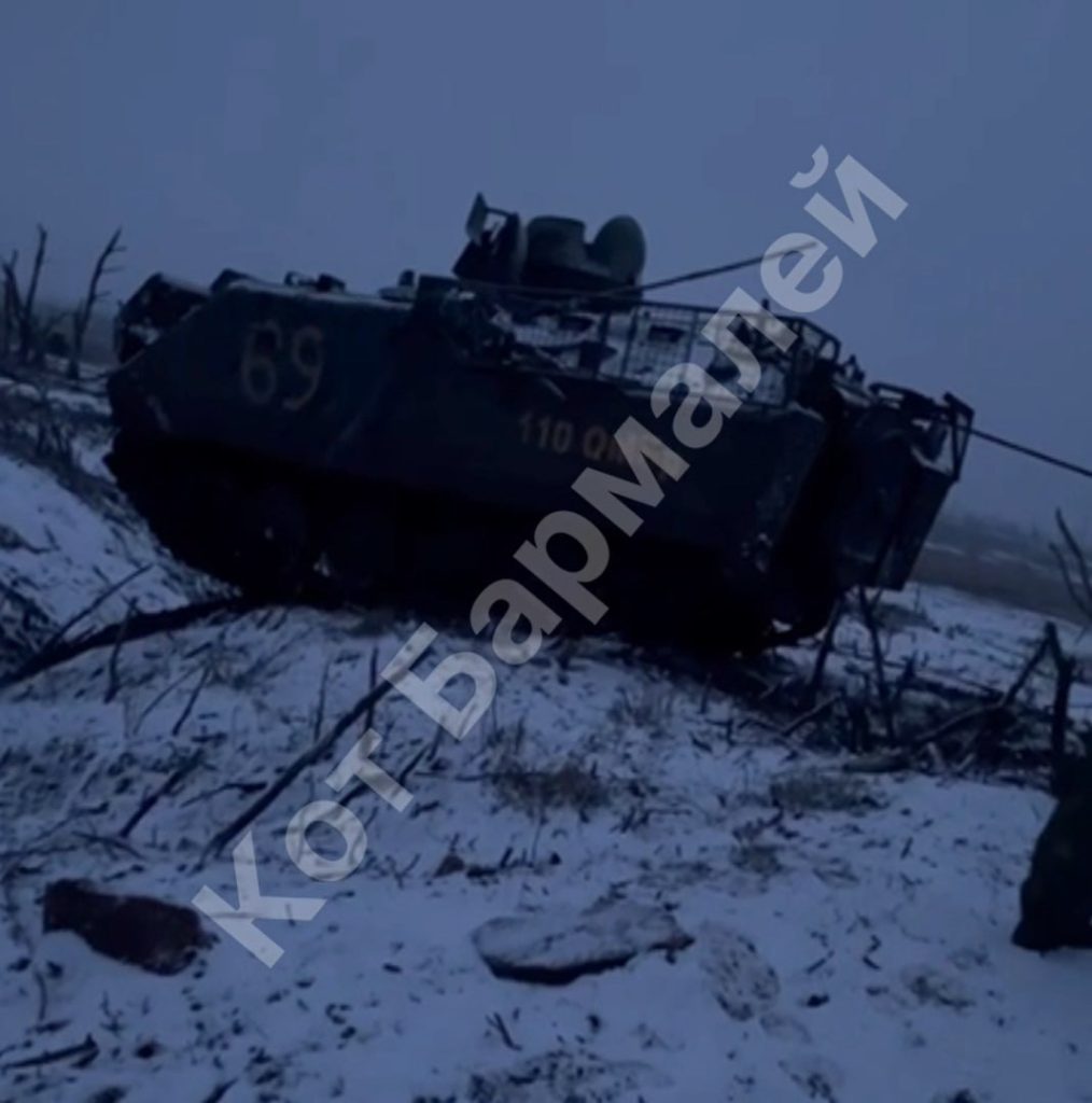 Обзор на трофейный голландский YPR-765, захваченный бойцами 200-й мотострелковой бригады на Бахмутском направлении