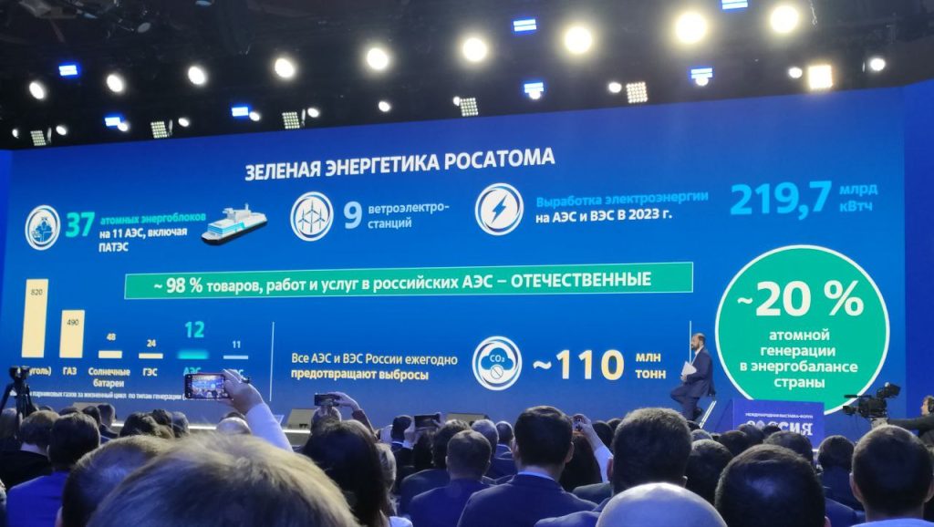 Статистика и планы Росатома