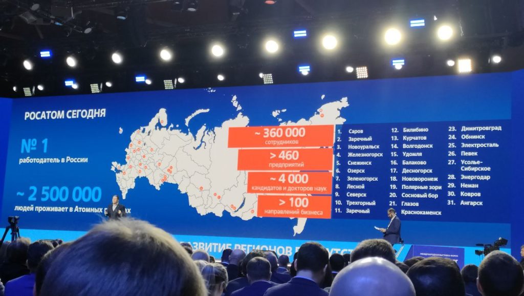 Статистика и планы Росатома