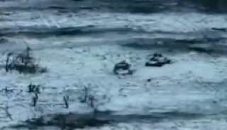 Т-64БВ - поврежден и брошен