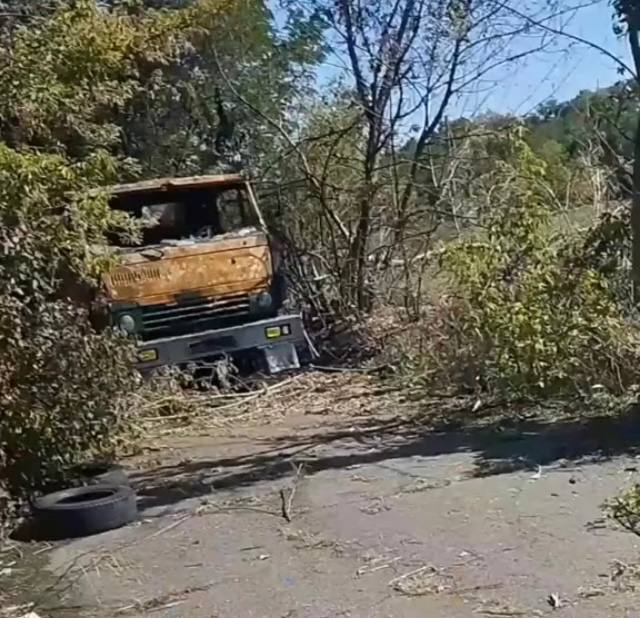 КАМАЗ-5320 - уничтожен. В Херсонской области