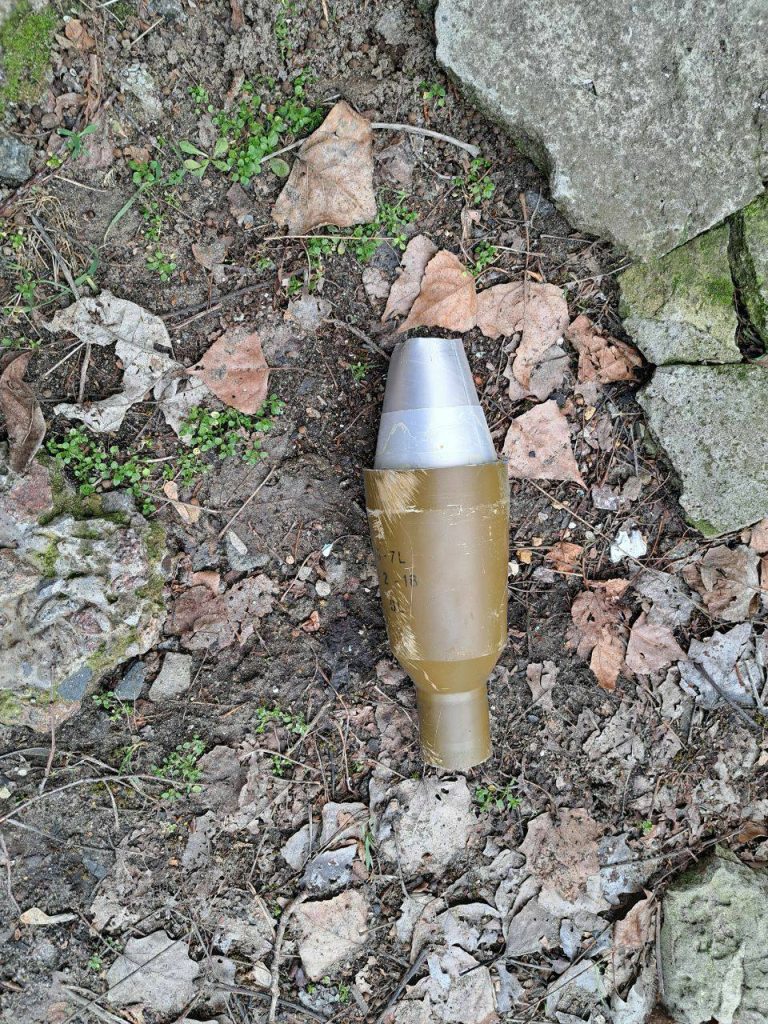 Сегодня в Новой Каховке был успешно сбит дрон с крайне опасным осколочным боеприпасом