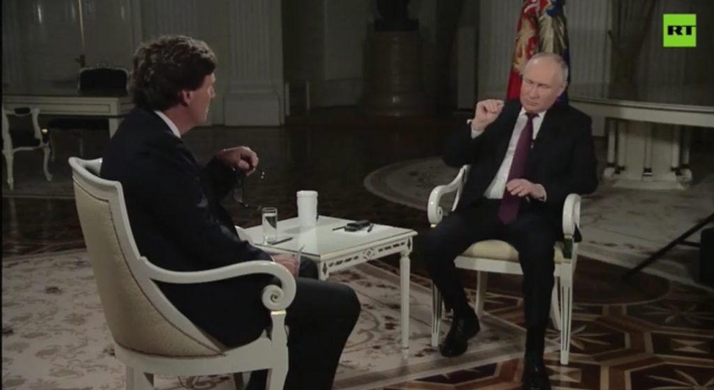 Юрий Подоляка: Интервью Владимира Путина за первые 5 часов только на страничке Илона Маска в соцсети "Х" посмотрело более 40 млн. человек
