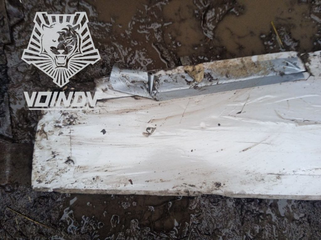 Очередная сбитая нашими воинами украинская птичка