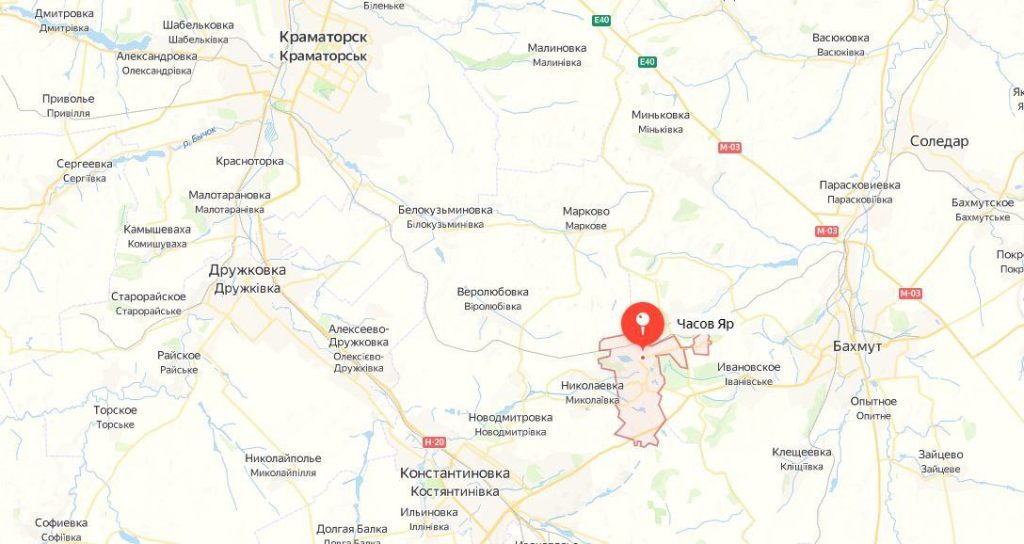 В Часов Яре объявлена принудительная эвакуация всего населения