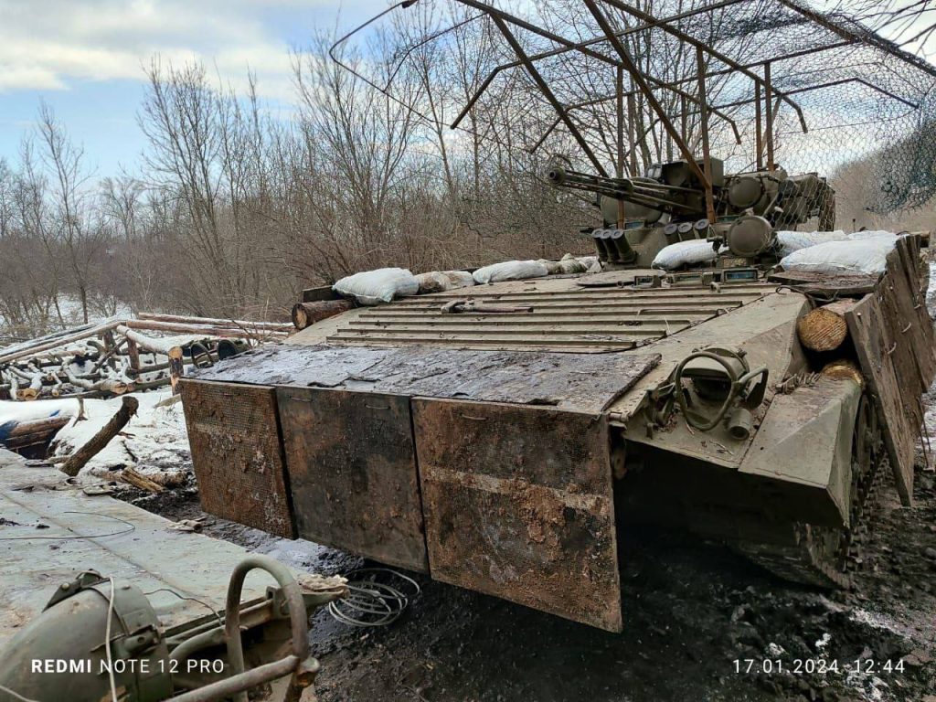 Захваченная еще в 2008 году в Грузии украинская БМП-1У «Шквал» была замечена в рядах ВС РФ