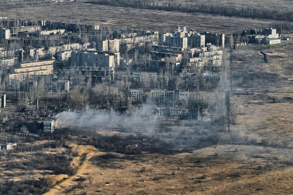Панорамные виды Авдеевки, где не прекращаются тяжелые бои, в результате которых ВСУ несут серьезные потери и вынуждены отступать