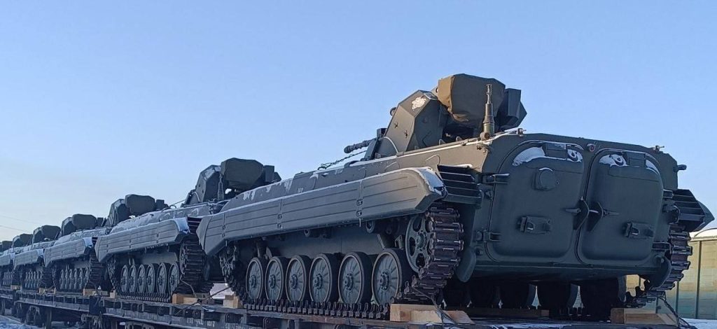 Рубцовский машиностроительный завод отправил  очередную партию БМП-1АМ «Басурманин» в войска
