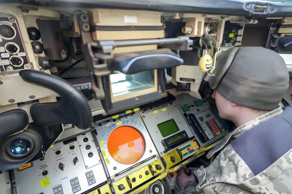 Немецкая ЗСУ «Gepard» ВСУ в Одесской области, февраль 2024 года
