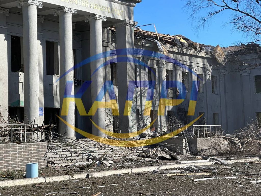 Последствия ночных ударов по Красноармейску