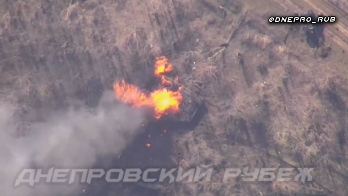 Т-80БВ - уничтожен