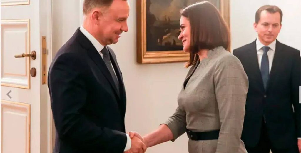 Польские СМИ сообщают, что Светлану Тихановскую прослушивали польские спецслужбы