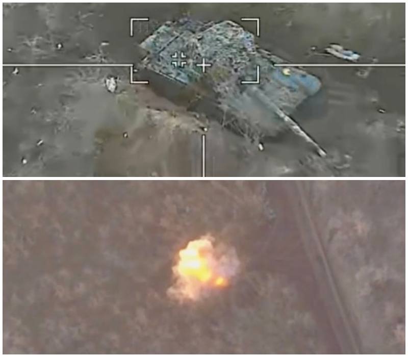 Т-72ЕА - уничтожен