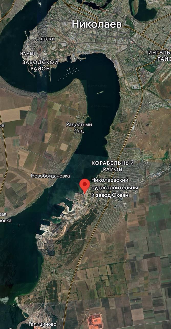 Во время утренней атаки в Николаеве прогремело шесть взрывов