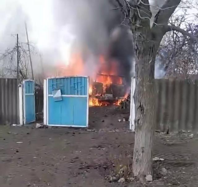 ГАЗ-66 - уничтожен. Где-то в зоне СВО