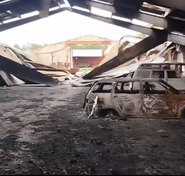 Внедорожник - уничтожен. В Запорожской области