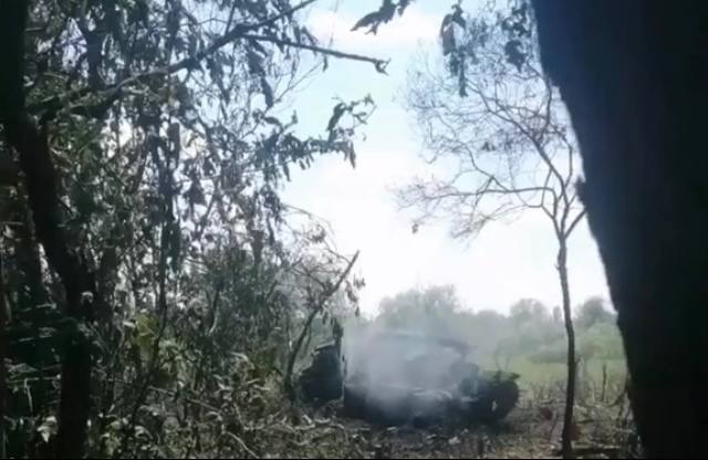 2С1 Гвоздика - уничтожена. В Донецкой области