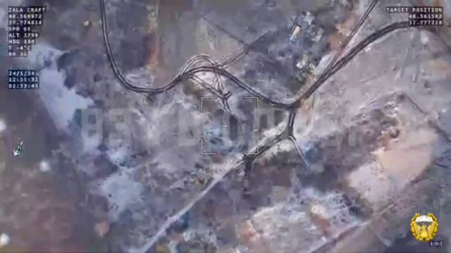 M109 - поражена. У с. Белая Гора Донецкой области