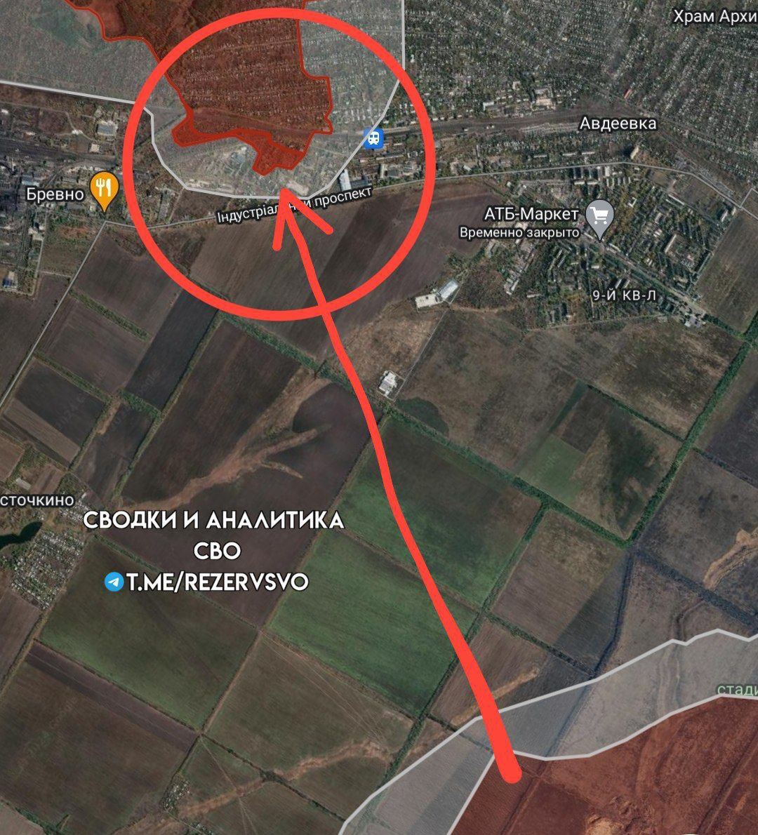 ВКС РФ уничтожили ФАБами заглубленный командный пункт ССО Украины в Авдеевке