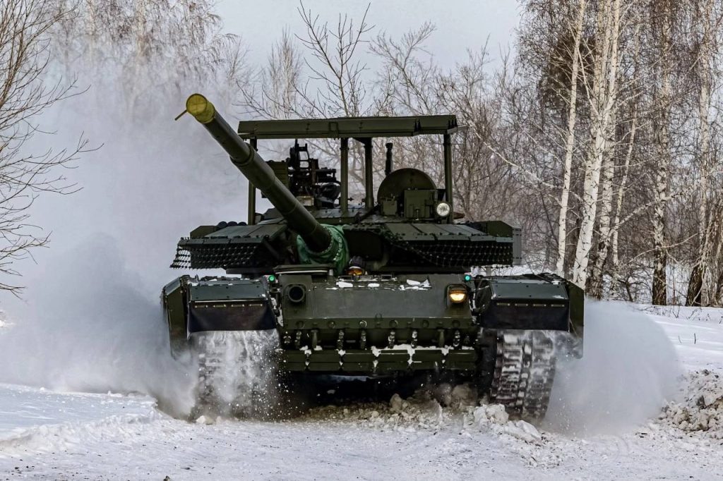 Омский завод транспортного машиностроения отгрузил партию Т-80БВМ