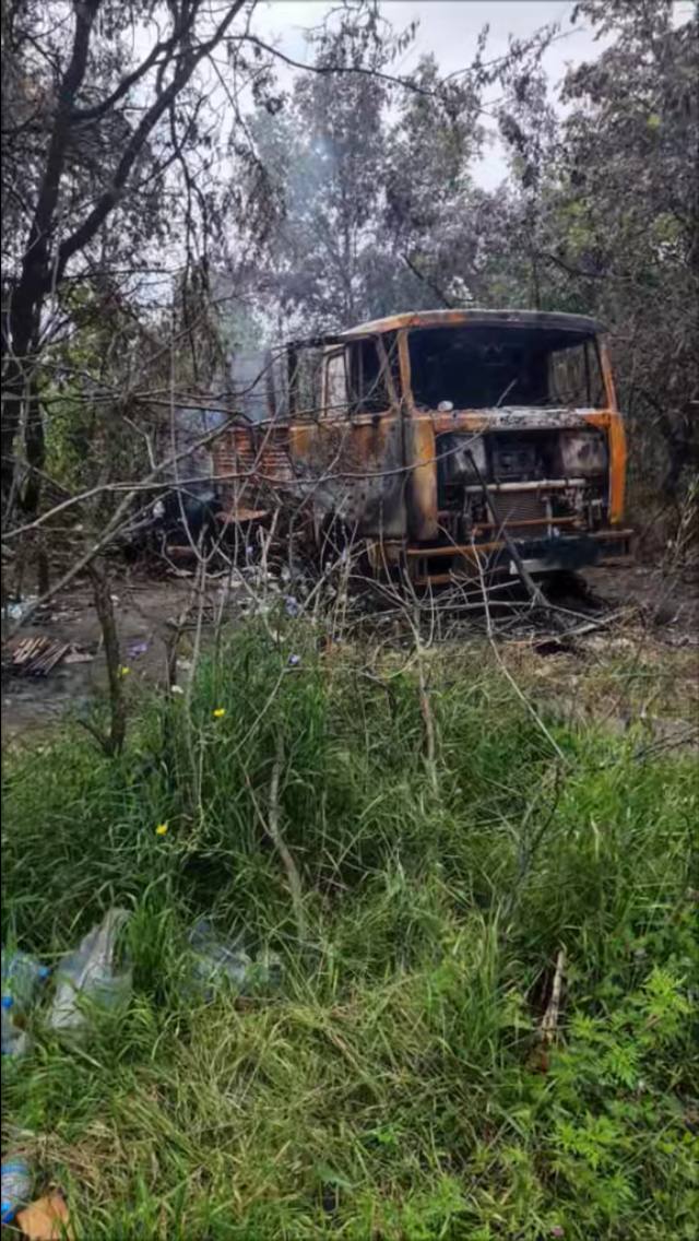 Богдан-63172 - уничтожен. В Запорожской области