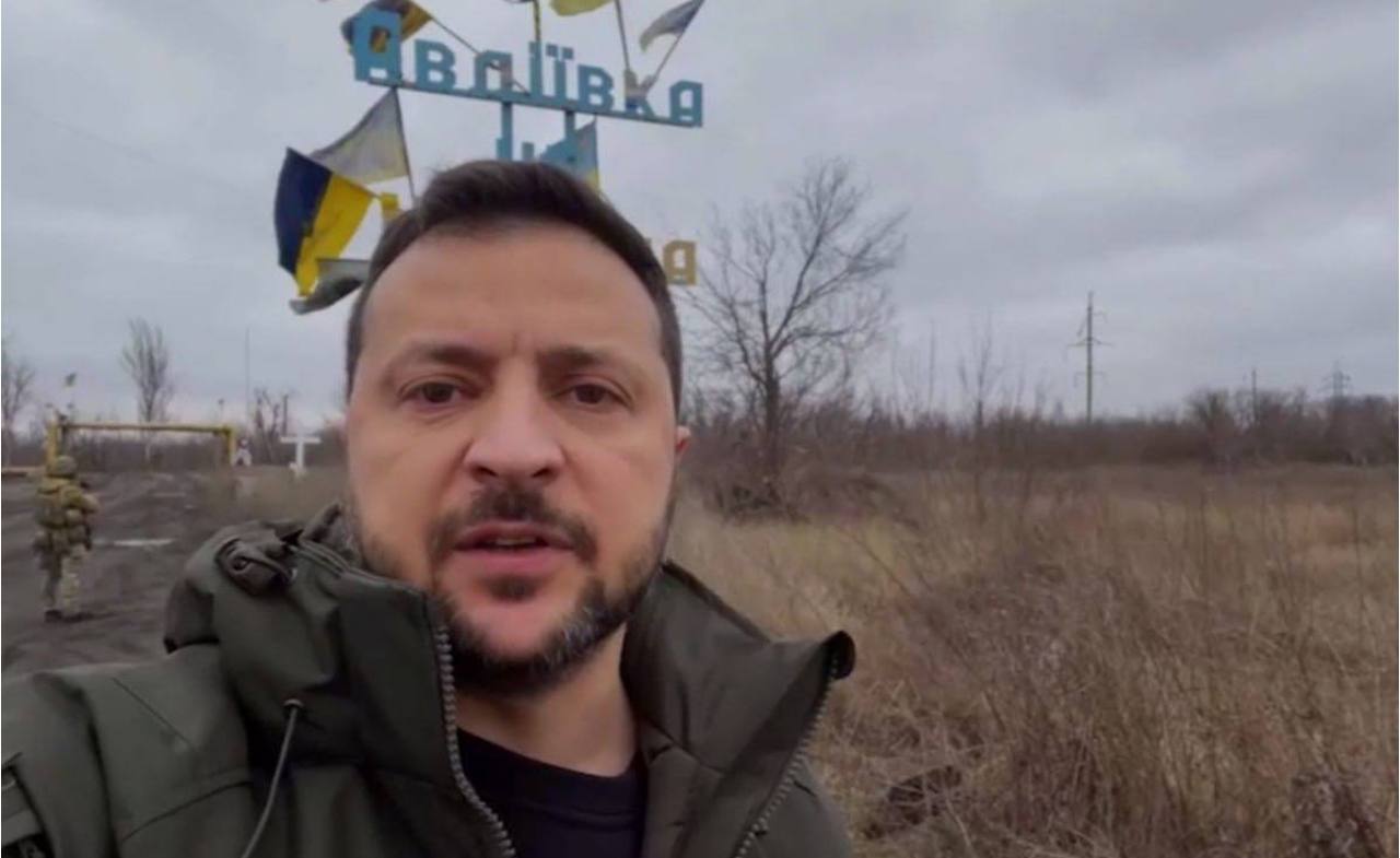 Авдеевка "стела": Воины 114-ой бригады ВС России "передают привет" Зеленскому...