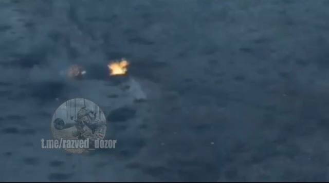 Т-64БВ - поврежден и брошен