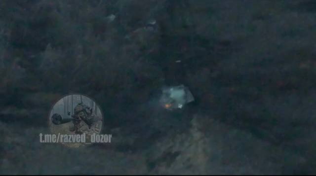 Т-64БВ - поврежден и брошен