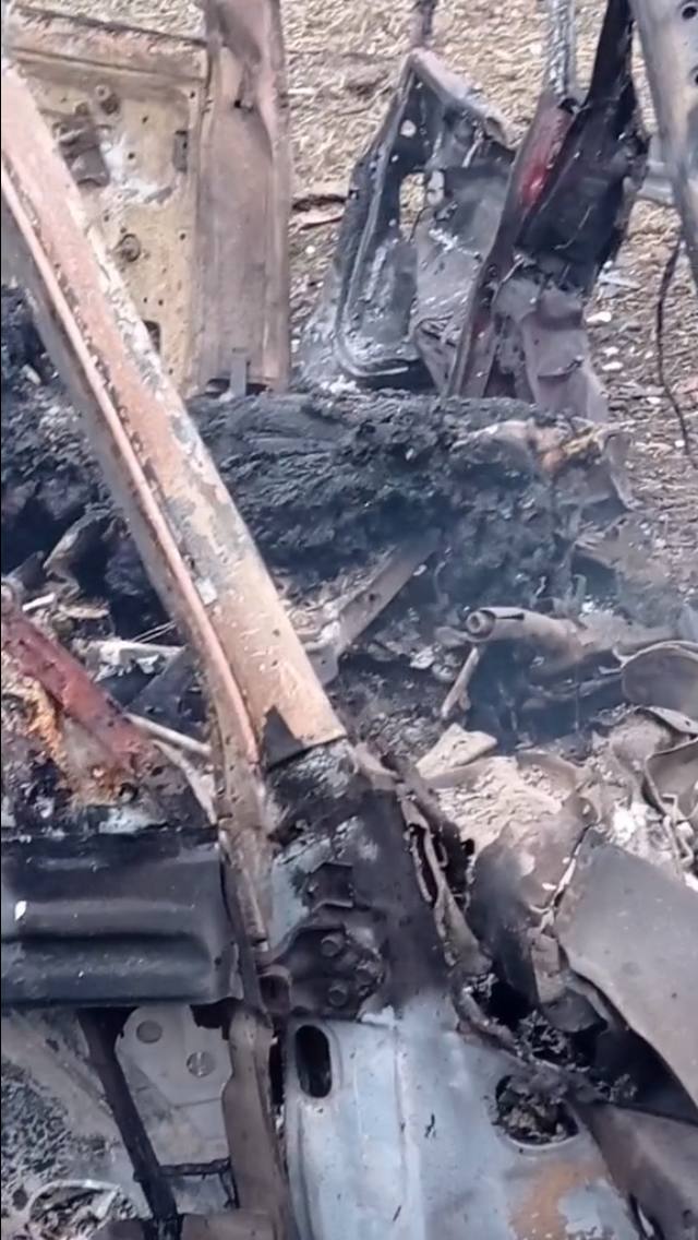 Внедорожник - уничтожен. В Херсонской области