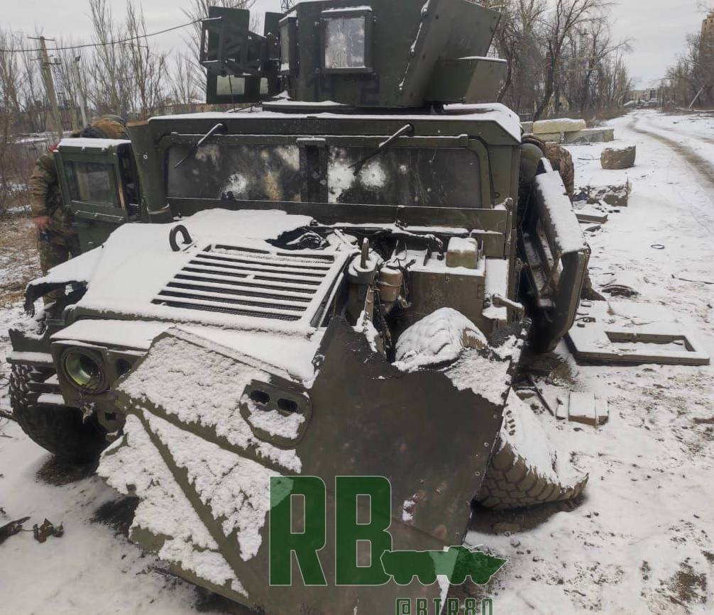 M1151A1 + O-GPK Б/н №14/2 - уничтожен
