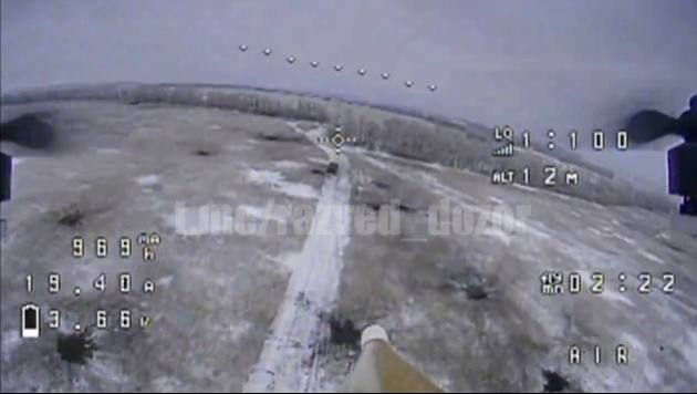 БМП-1 - уничтожена. Восточнее населенного пункта Терны Донецкой области
