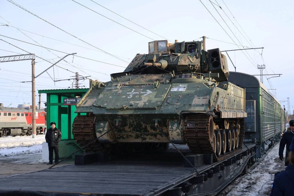 Трофейную БМП M2 Bradley отправили на изучение экспертам