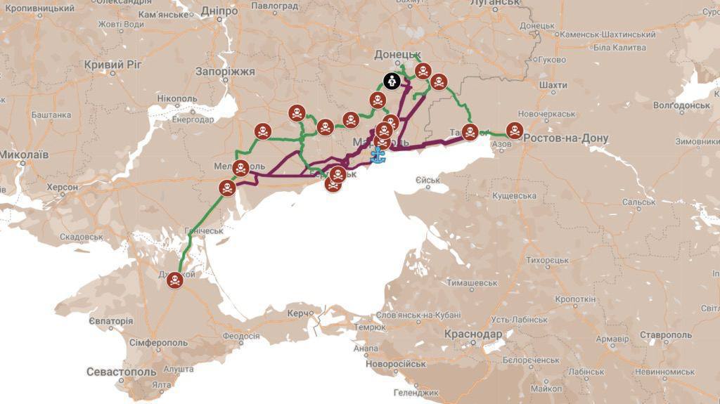 Россия строит железную дорогу в обход Крымского моста — вражеские аналитики