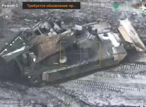 M1150 ABV - повреждена и брошена