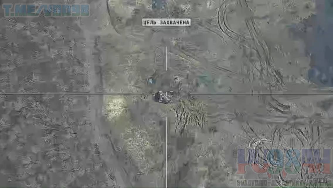 Т-64БВ - уничтожен. В Донецкой области