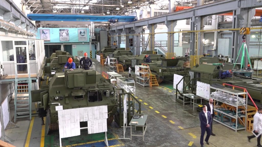 Производство радиолокационных комплексов разведки и контроля стрельбы «Зоопарк-1М» на мощностях НПО «Стрела»