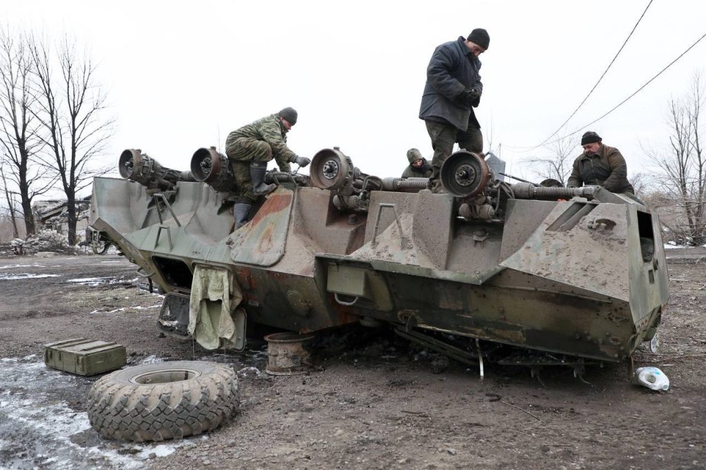 Работа казачьего отдельного специального ремонтно-восстановительного батальона «Оскол» в зоне СВО